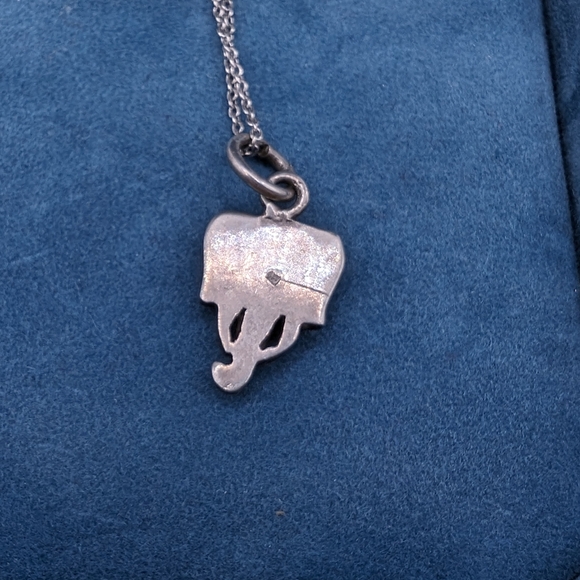 Silver Elephant Necklace - Picture 3 of 6